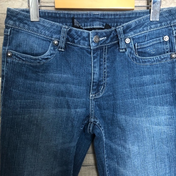 Harley-Davidson Boot Cut Flared Jeans Size 6 - Picture 3 of 11